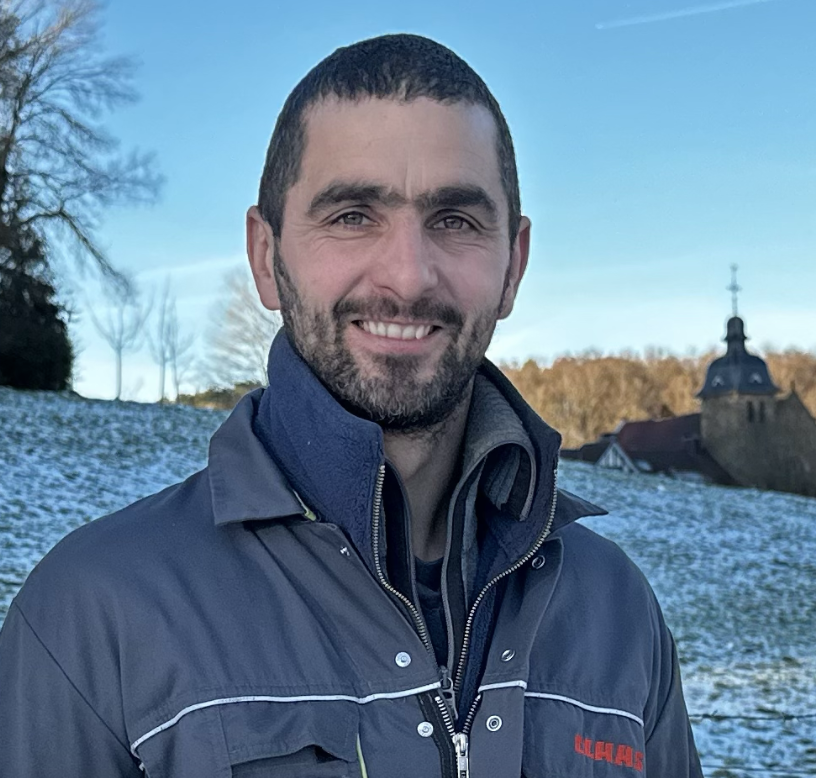 Jérémy Vermeiren, agriculteur à la Ferme de la Distillerie à Bousval, et membre de Terres Vivantes