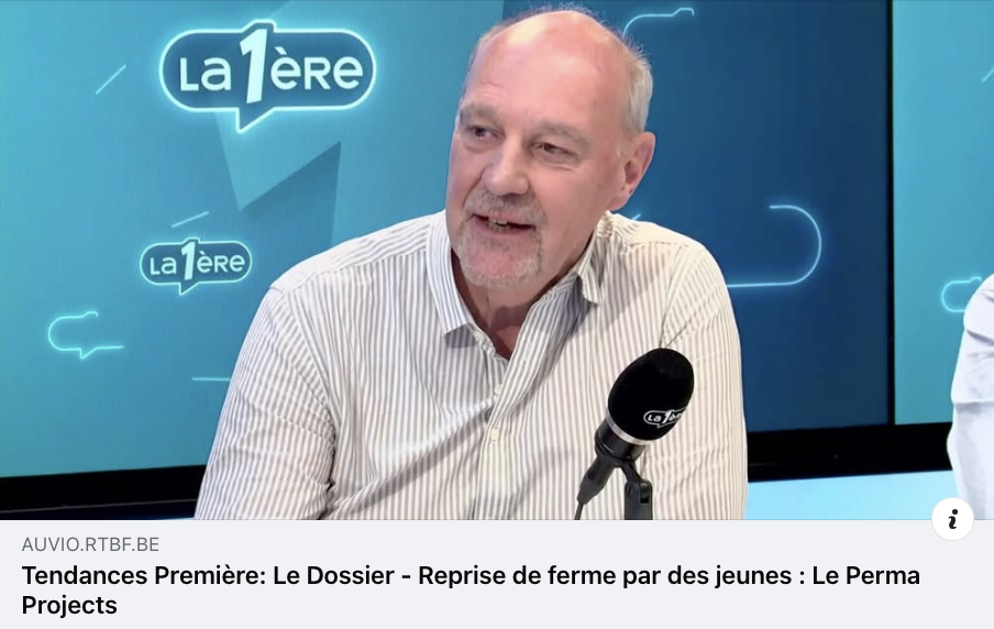 Alain Peeters lors de l'émission Tendances Première de la RTBF