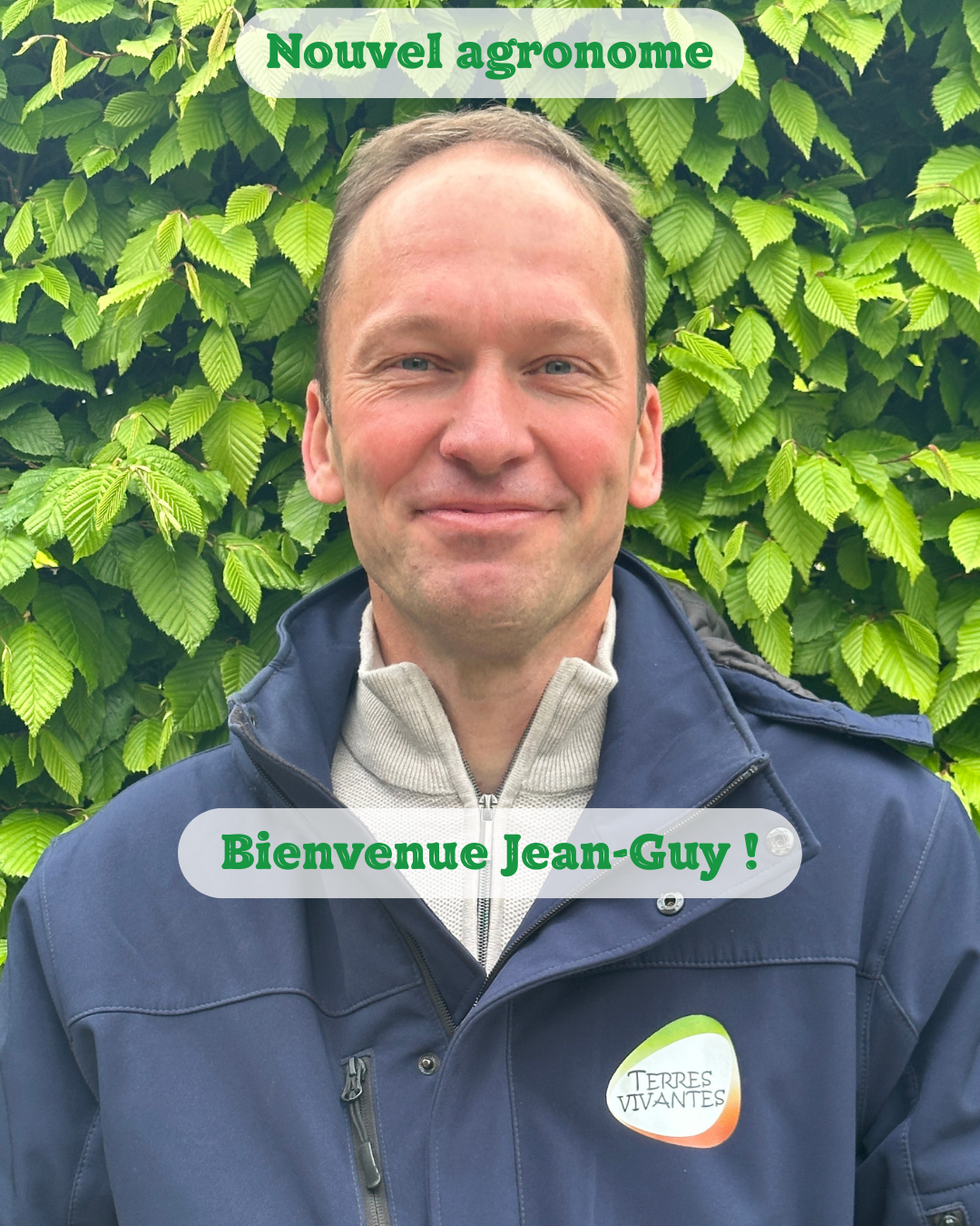 Jean-Guy Siraux, ingénieur agronome de Terres Vivantes