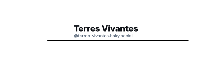 Terres Vivantes est sur BlueSky