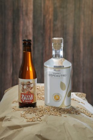 Plusieurs boissons réalisées avec les céréales agroécologiques cultivées à la Ferme de Habaru